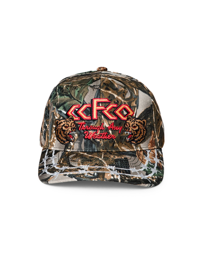 LOGGER CAP - GREEN CAMO/ANY WEATHER