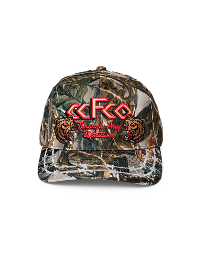 LOGGER CAP - GREEN CAMO/ANY WEATHER