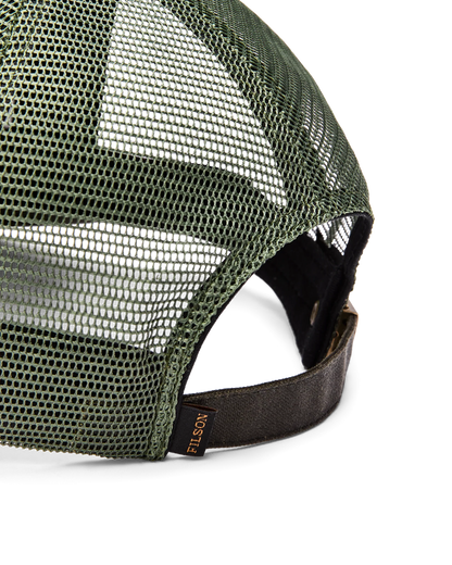 LOGGER MESH CAP - OTTER GREEN/HUNT FISH