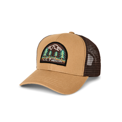 LOGGER MESH CAP - WHEAT/WOOD