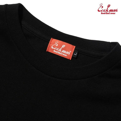 LONG SLEEVE TEES FAT CHECKER - BLACK