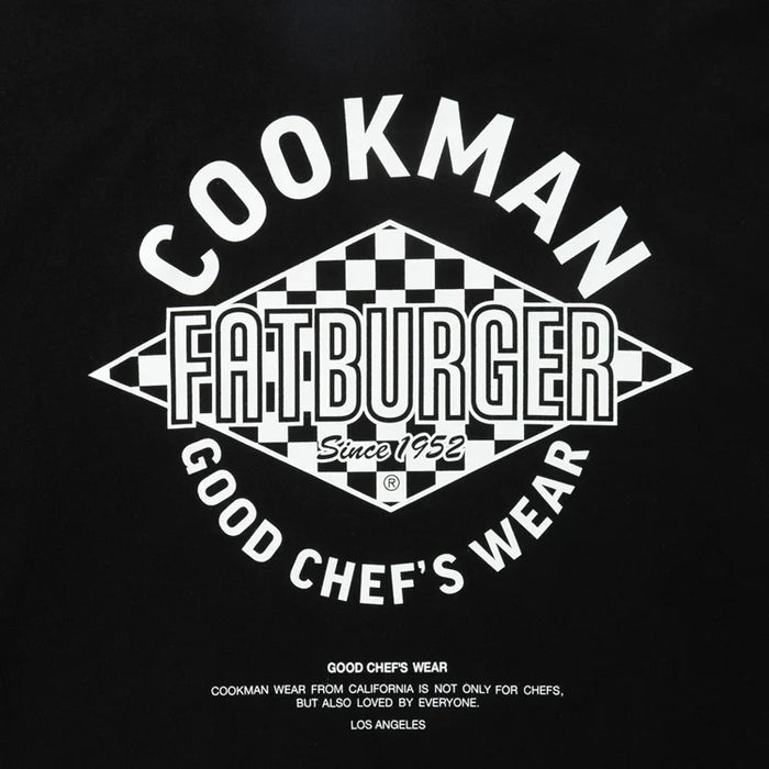 LONG SLEEVE TEES FAT CHECKER - BLACK