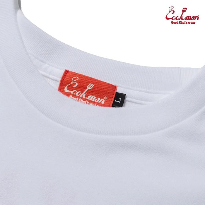 LONG SLEEVE TEES FAT CHECKER - WHITE