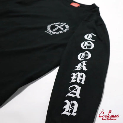 LONG SLEEVE TEES WINE OPENER - BLACK
