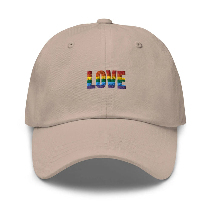 Stone / One Size Fits Most / Dad Hat | Embroidered