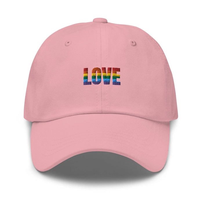 Pink / One Size Fits Most / Dad Hat | Embroidered