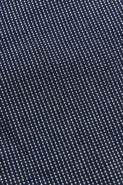 LP-1180-2 Stitch Stripe Comfortable Trousers - INDIGO X THIN STRIPE