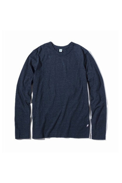LS-5011-D Indigo Jersey Crew Neck Long Sleeved T - Dark Indigo