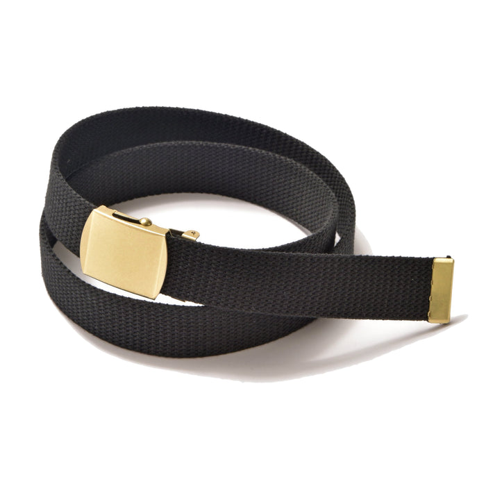 MA22017 BLACK TROUSER UNIFORM BELT -  BLACK