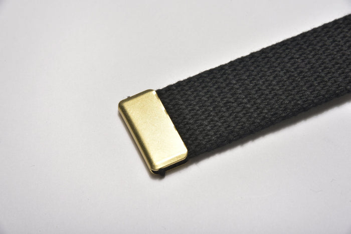 MA22017 BLACK TROUSER UNIFORM BELT -  BLACK