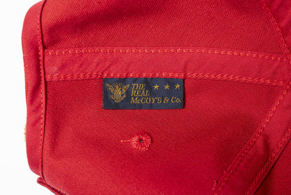 MA25003 BASEBALL CAP / JOLLY ROGER - RED