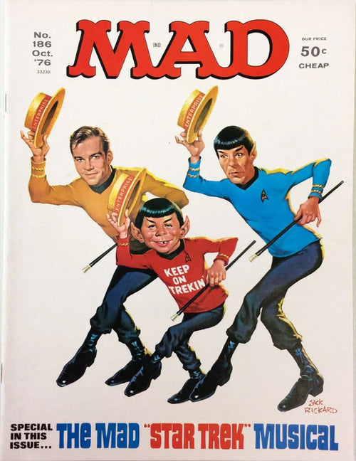 MAD MAGAZINE #184-189 191-196 Set of 12