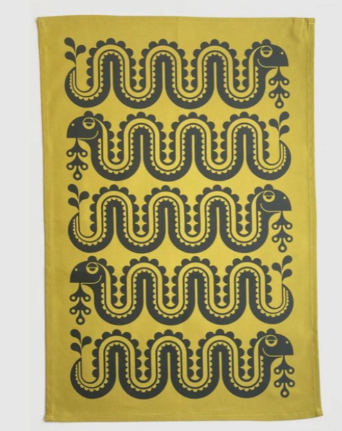 Magpie x Hornsea Nessie Tea Towel