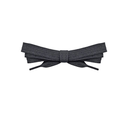 Dark grey flat replacement shoe laces for Adidas Campus shoes by Kicks Shoelaces