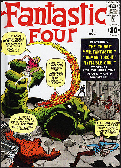 MARVEL COMICS LIBRARY FANTASTIC FOUR 1961-1963