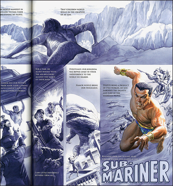 Marvel Dimensions: A Graphic Novel by Alex Ross