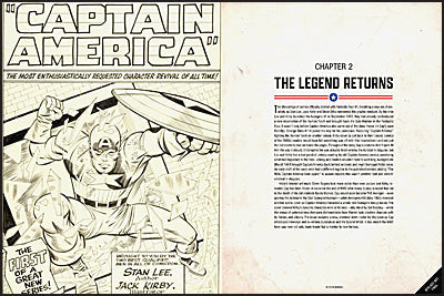 MARVEL'S CAPTAIN AMERICA The Illustrated History