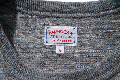 MC19010 ATHLETIC T-SHIRT / LOOP-WHEEL - GREY