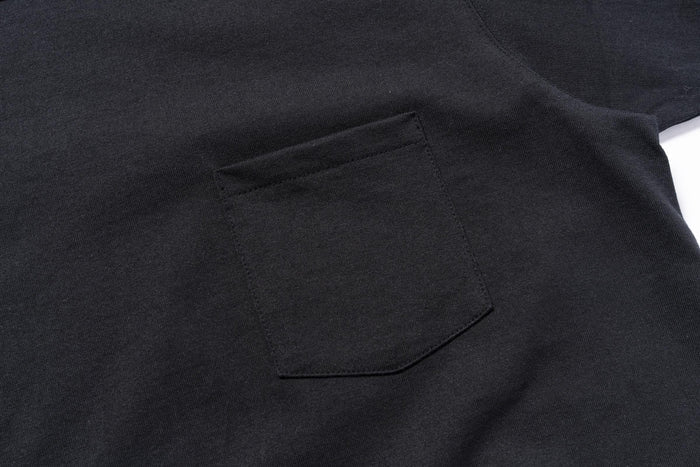MC22006 POCKET TEE - BLACK