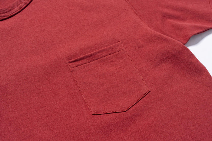 MC22006 POCKET TEE - CHERRY