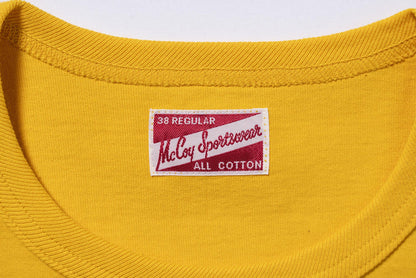 MC22006 POCKET TEE - YELLOW