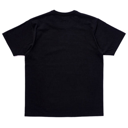 MC24004 THE REAL McCOY'S LOGO TEE S/S - BLACK