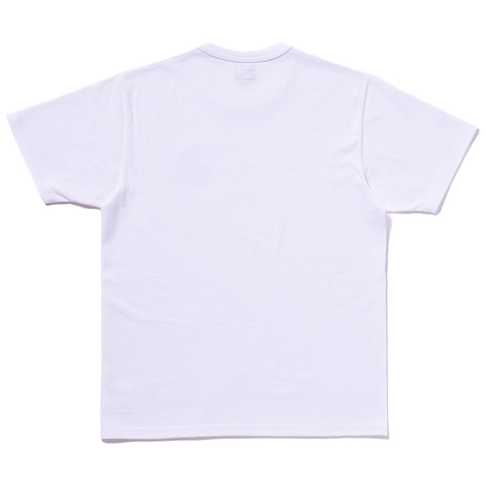 MC24004 THE REAL McCOY'S LOGO TEE S/S - WHITE
