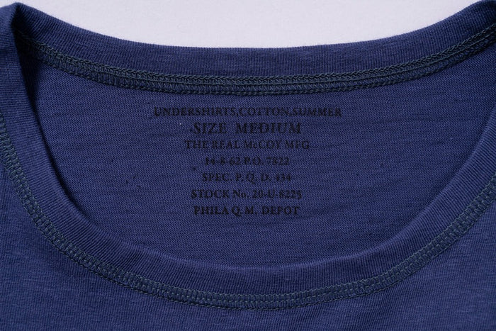 MC24014 UNDERSHIRT, COTTON, SUMMER - MQ NAVY