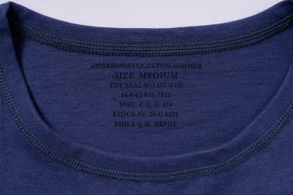 MC24014 UNDERSHIRT, COTTON, SUMMER - MQ NAVY