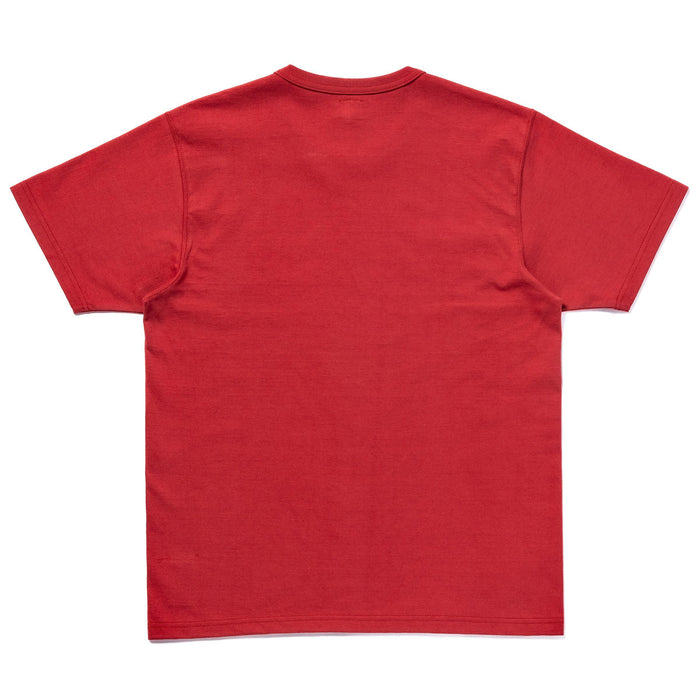 MC25003 MILITARY TEE / JOLLY ROGER KEY FIELD - CHERRY