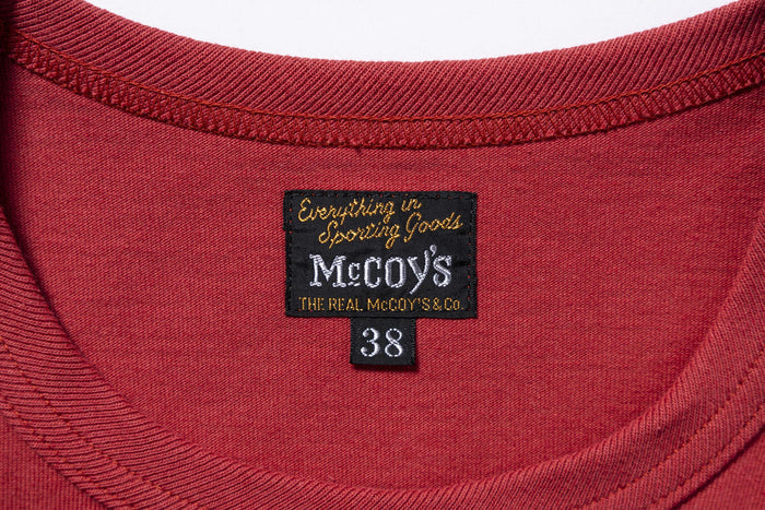 MC25003 MILITARY TEE / JOLLY ROGER KEY FIELD - CHERRY