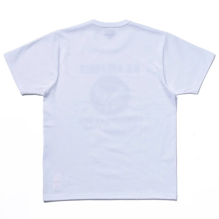 MC25007 MILITARY TEE / F.E. WARREN BASE - WHITE