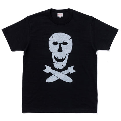 MC25012 ATHLETIC TEE / JOLLY ROGER - BLACK