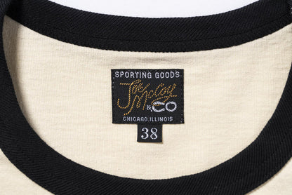 MC25016 JOE MCCOY TEE / WHIZZ GUNNER - ECRU/BLACK