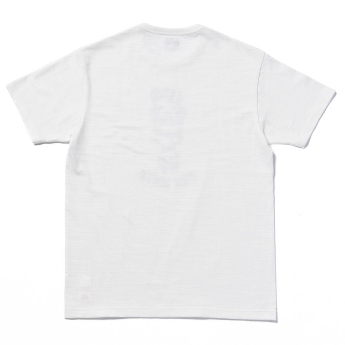 MC25022 ATHLETIC T-SHIRT / EAT SHIT - MILK