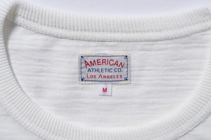 MC25022 ATHLETIC T-SHIRT / EAT SHIT - MILK