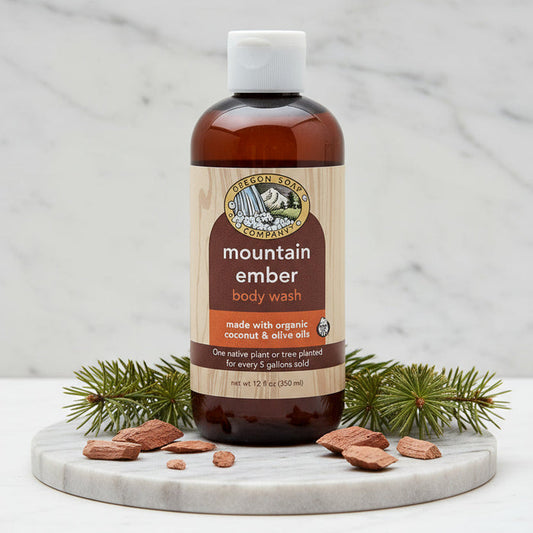 Mountain Ember Natural Organic Body Wash