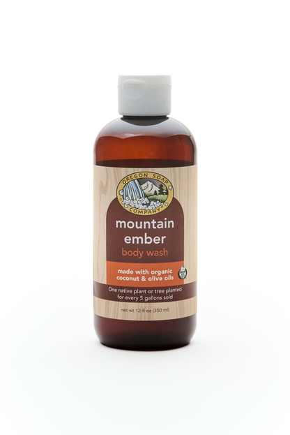 Mountain Ember Natural Organic Body Wash