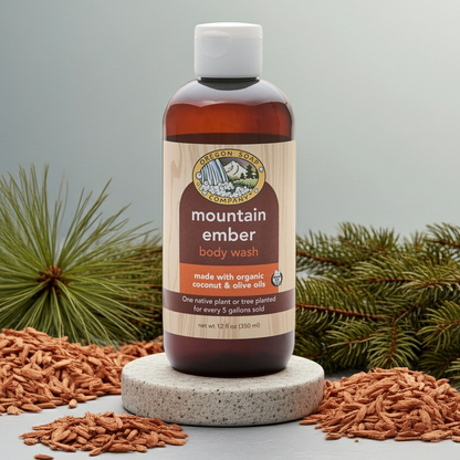 Mountain Ember Natural Organic Body Wash