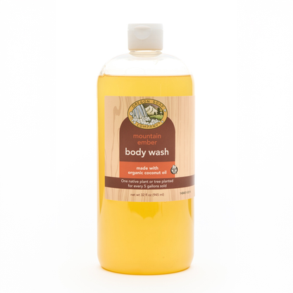 Mountain Ember Natural Organic Body Wash
