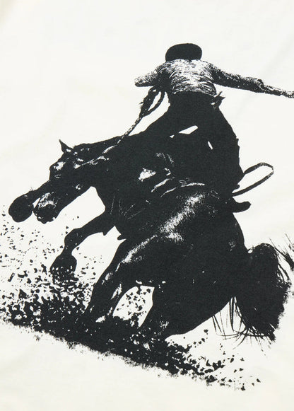 MUSTANG TSHIRT - BONE