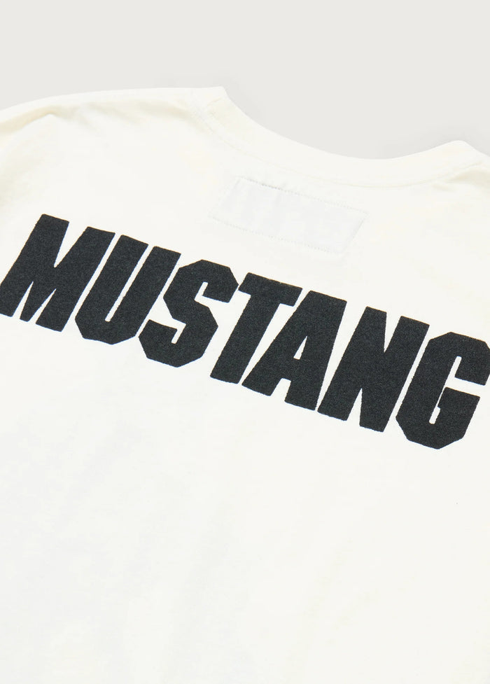 MUSTANG TSHIRT - BONE