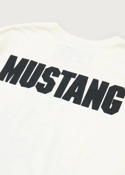 MUSTANG TSHIRT - BONE
