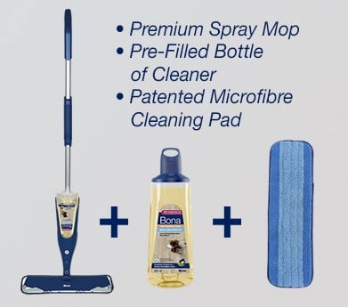 New Premium Bona Spray Mop for Oiled Floors