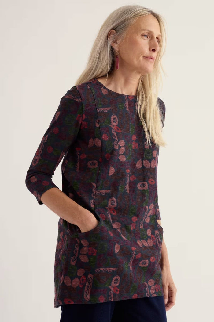 NEW Seasalt Shore Foraging Tunic - Sculpted Shapes Dried Rose