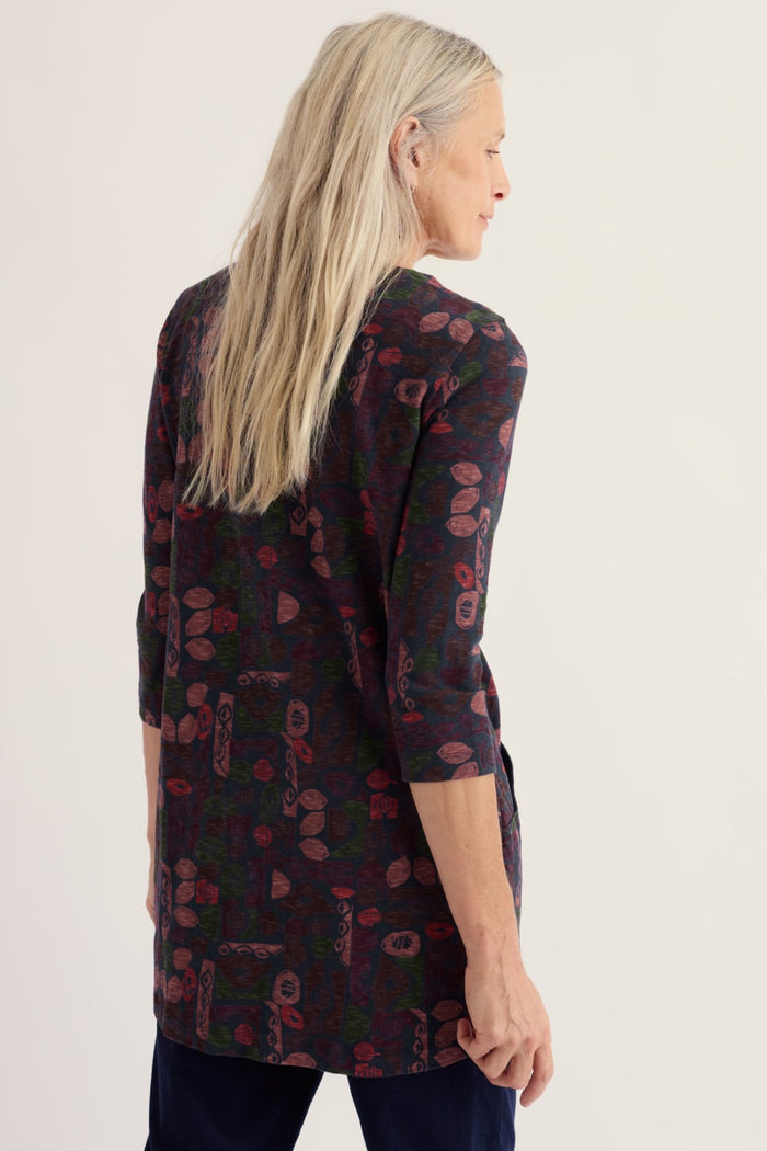 NEW Seasalt Shore Foraging Tunic - Sculpted Shapes Dried Rose