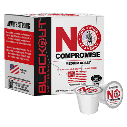 No Compromise Medium Roast Coffee Pods GOA