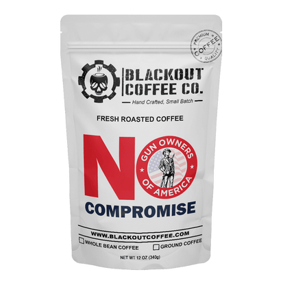 No Compromise GOA Medium Roast Coffee Bag 12oz