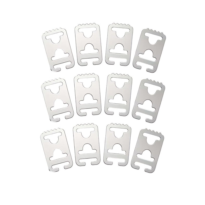 No-tie laces anchors 3 pack for elastic laces