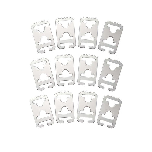 No-tie laces anchors 3 pack for elastic laces
